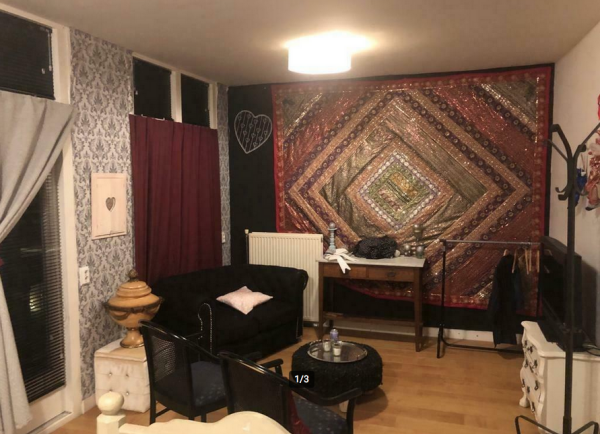 Artist impression - kamer ingericht door oude bewoner